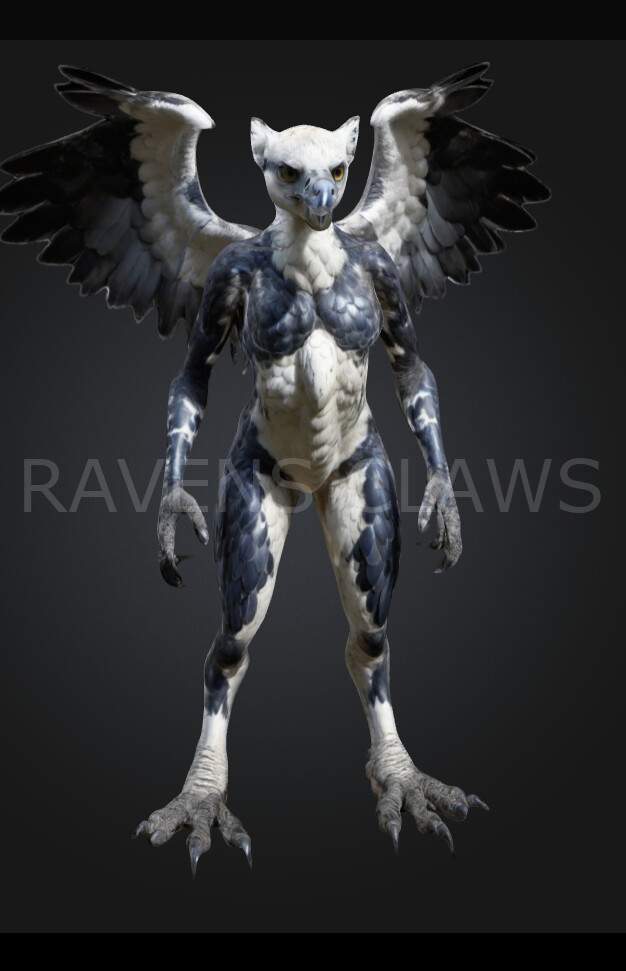 Harpy Eagle Panthera Tigris Hybrid