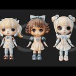 3-Doll Family1