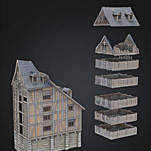 Medieval_Layered House