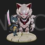 Cyber Feline Duo