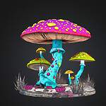 Cosmic Mushroom Patch